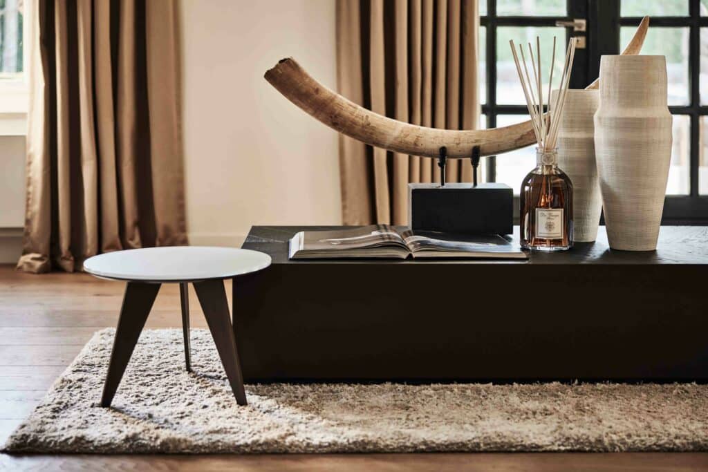 Luxe koffietafel met decor