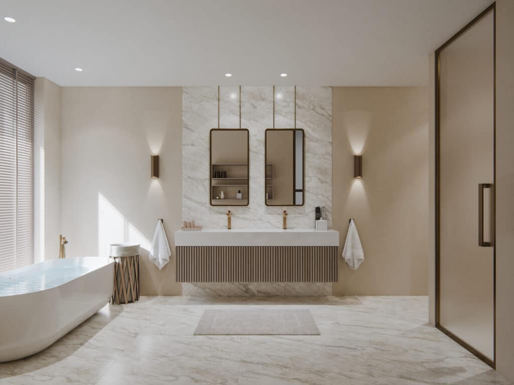 Luxurious bathroom by Dami
