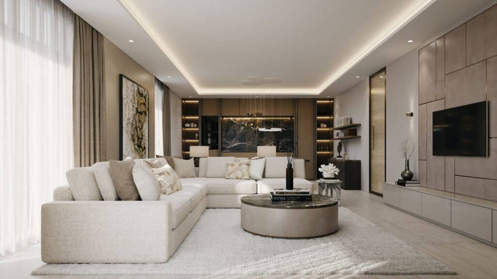 Luxurious living room